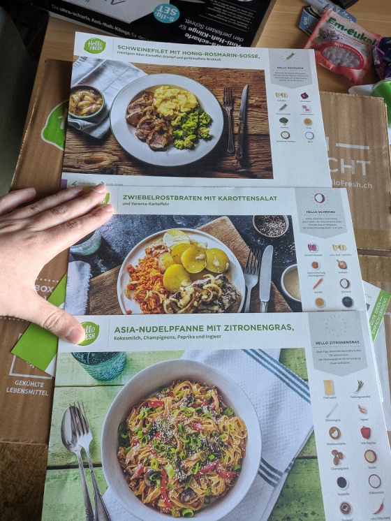 Die Rezeptkarten
