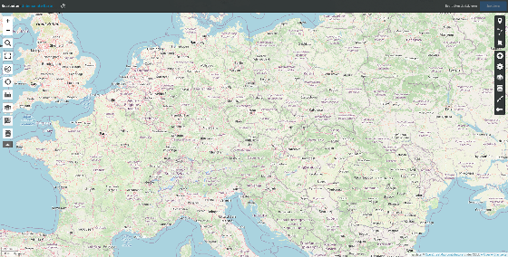 uMap initiale Karte