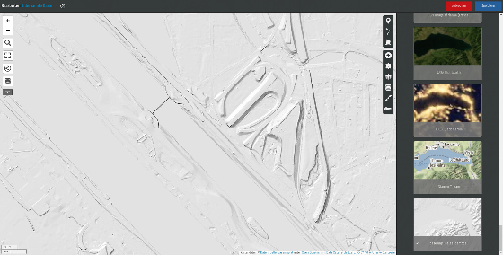 uMap - basemap Karte steht in der uMap Hintergrundkarten-Auswahl zur Verfügung