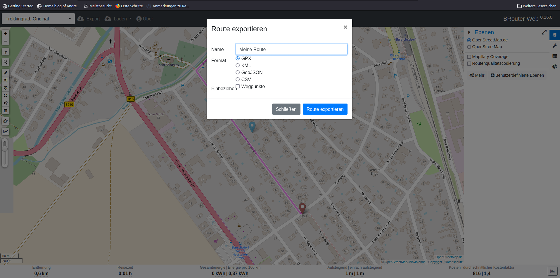 GPX Track Export